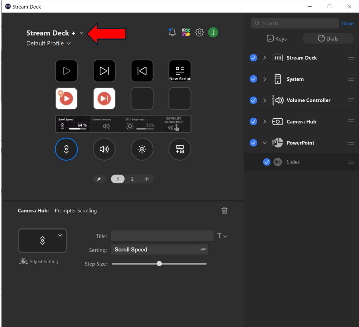 stream deck+